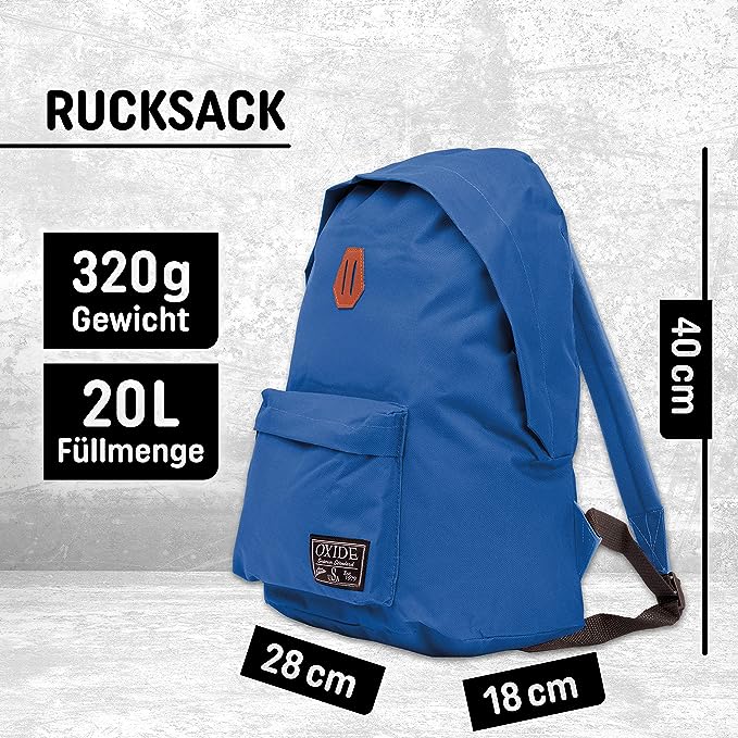 Freizeit Rucksack - 20L blau