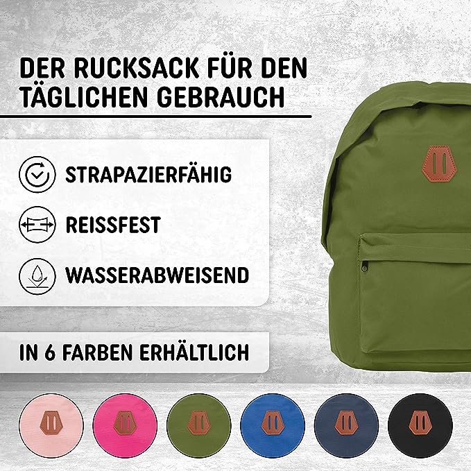 Freizeit Rucksack - 20L grün