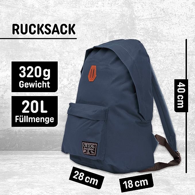 Freizeit Rucksack - 20L navy