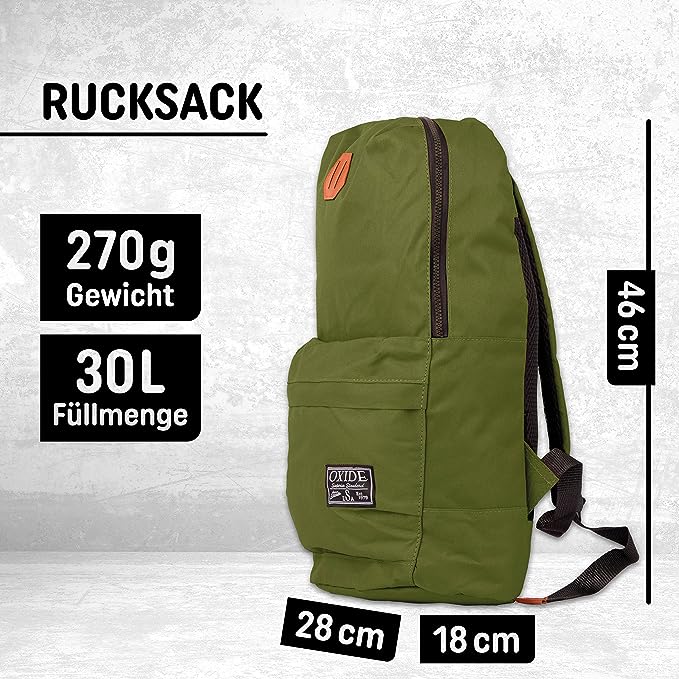 Freizeit Rucksack - 30L grün