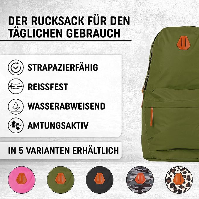 Freizeit Rucksack - 30L grün