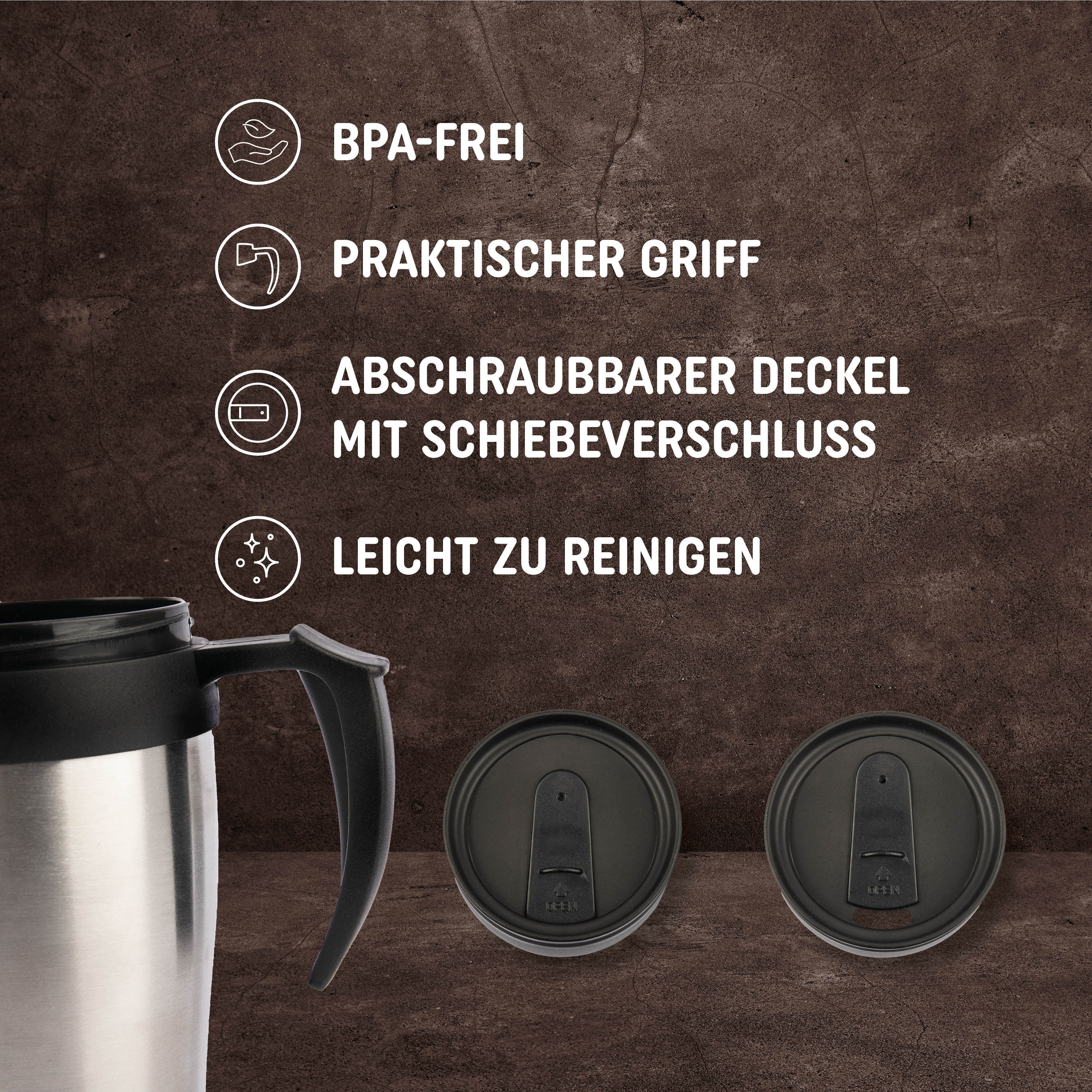 Thermobecher Coffee To Go - 400ml