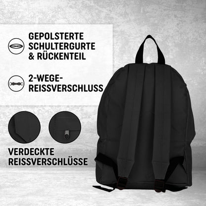 Freizeit Rucksack - 20L schwarz