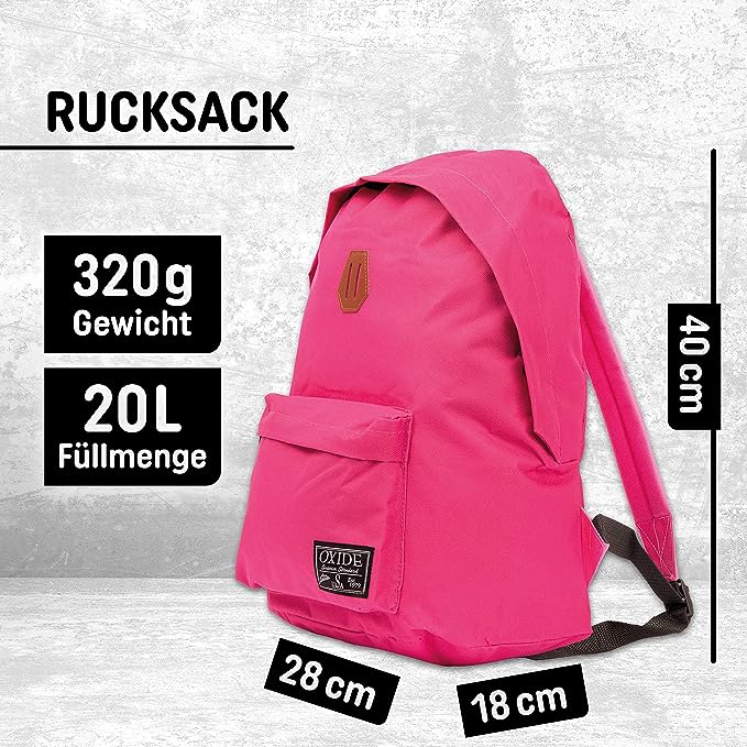 Freizeit Rucksack - 20L fuchsia