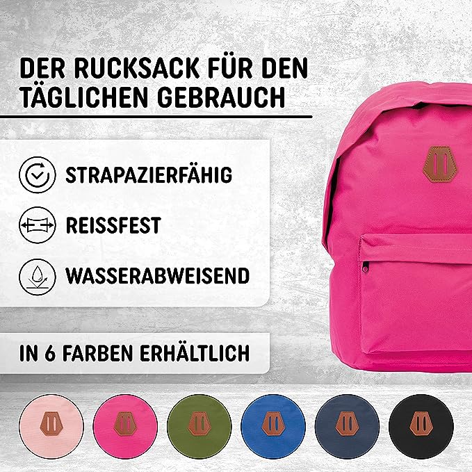 Freizeit Rucksack - 20L fuchsia
