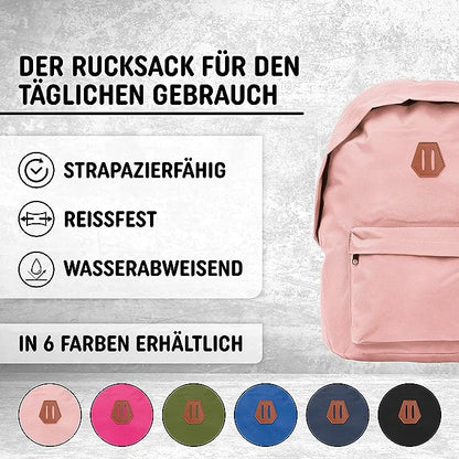 Freizeit Rucksack - 20L light pink