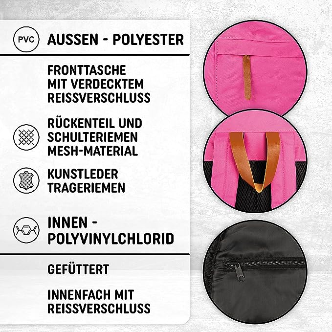 Freizeit Rucksack - 30L fuchsia