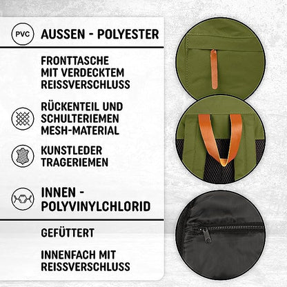 Freizeit Rucksack - 30L grün