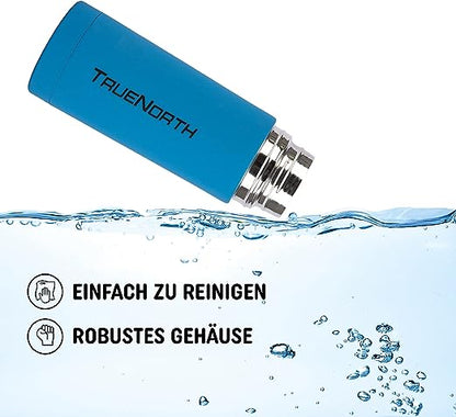 Thermoskanne blau