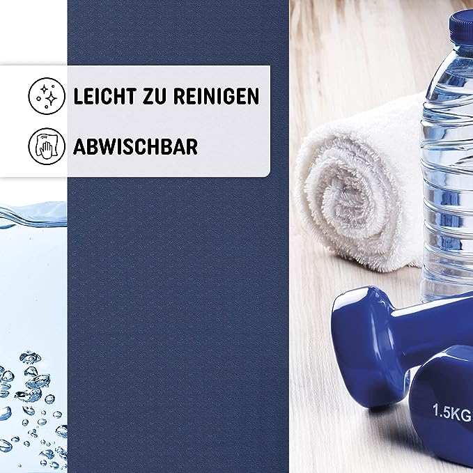 Yoga Matte blau